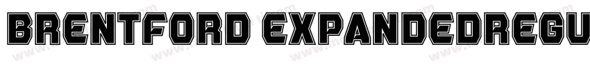 Brentford ExpandedRegular字体转换